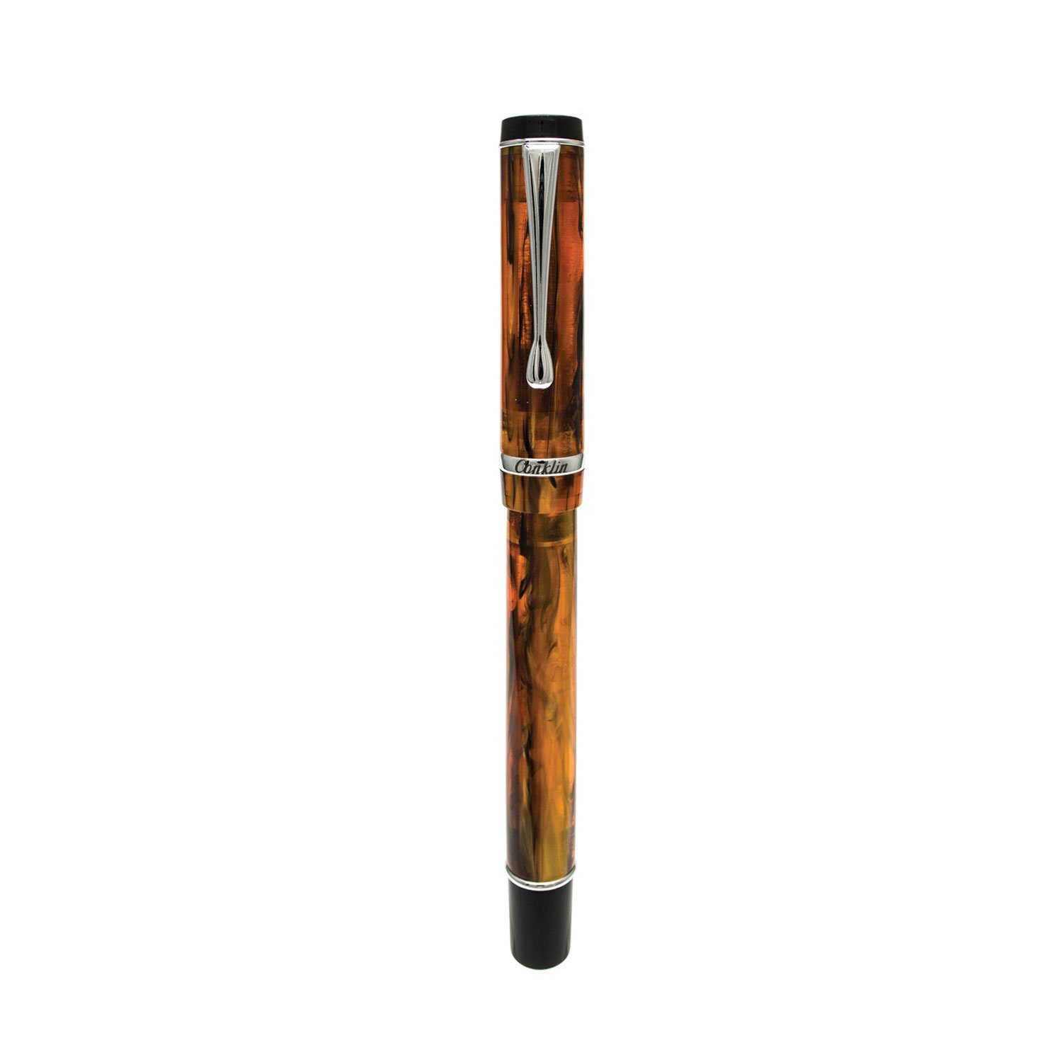 Conklin Duragraph Medium Nib Fountain Pen - Amber CK71342 - Image 4