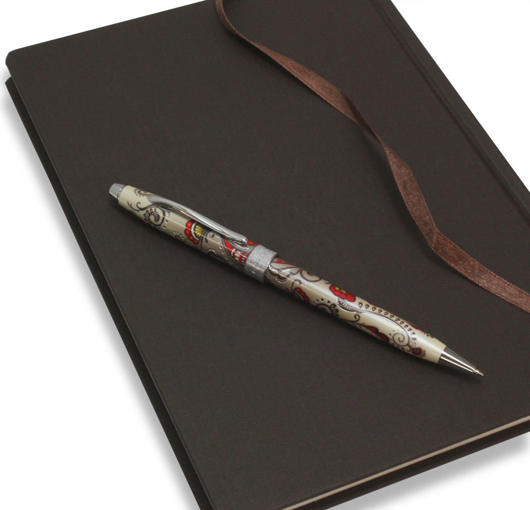 CROSS Botanica Red Hummingbird Vine - Ballpoint Pen incl. Premium Gift Box - Refillable Medium Ballpen - Image 4