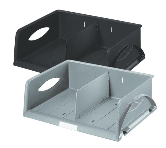 Leitz 52300095 Sorty Standard Letter Tray (W x D x H) 370 x 272 x 90 mm - Black - Image 2