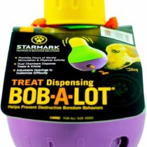 Starmark Bob-a-Lot Interactive Dog Toy, Large