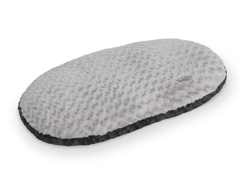 Nobby Oval Cushion Seoli, 80 x 49 x 4 cm, Dark/ Light Grey - Image 2