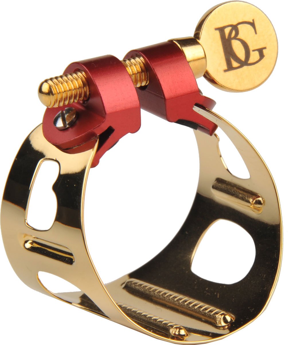 BG Saxophone Ligs Tenor B Flat Red Gold Varnished Includes Case Mouthpiece