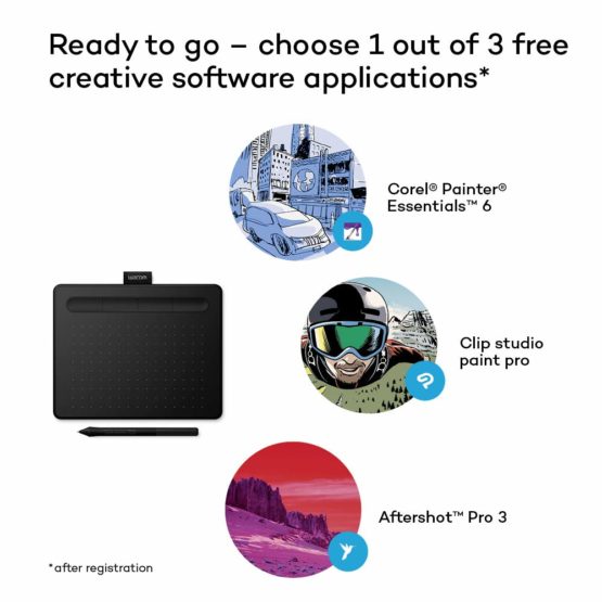 Wacom Intuos S Pen Tablet Black S - Image 2