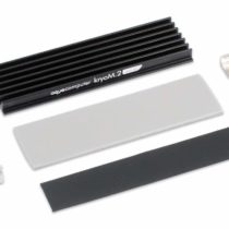Aquacomputer kryoM.2 micro Passive cooler for M.2 2280 SSD, black