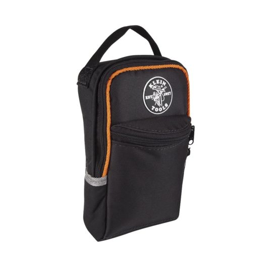 KLEIN TOOLS Unisex's Tradesman Pro Carrying Case Medium 69407, Black/Orange, One Size