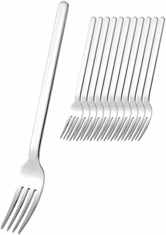 Esmeyer Bettina 250-091 Dinner Forks 18/10 Polished Stainless Steel Set of 12