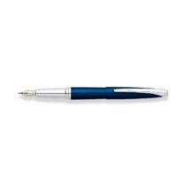 Cross ATX Fine Nib Fountain Pen - Translucent Blue