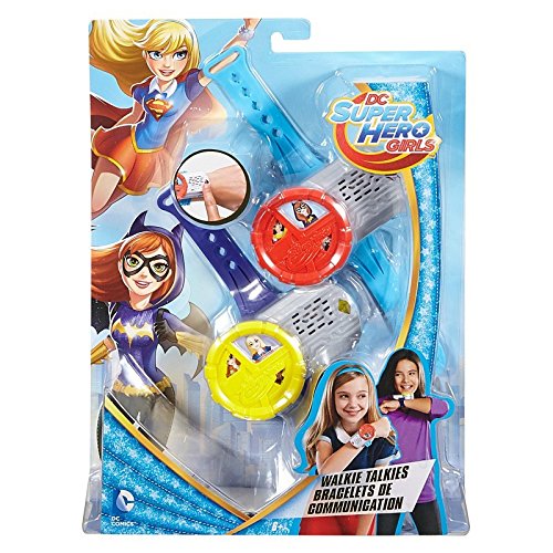 DC Super Hero Girls DNH03 Walkie Talkies, Red