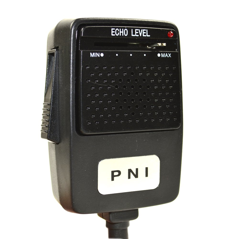 PNI Echo Microphone 4 Pin for CB Radio, black, 4 Pins - Image 2