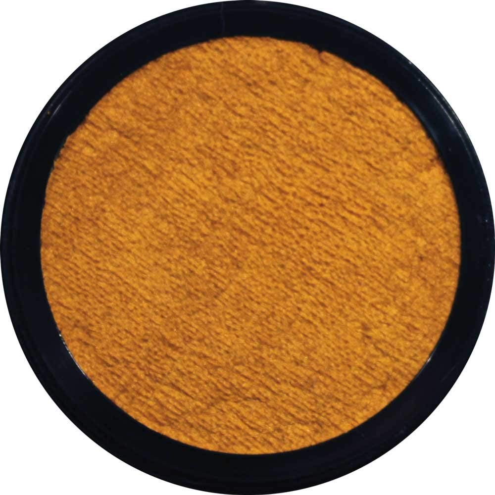 Eulenspiegel 130230 12 ml/18 g Professional Aqua Make-Up, Pearlised Golden Yellow, 12 ML / 18 g