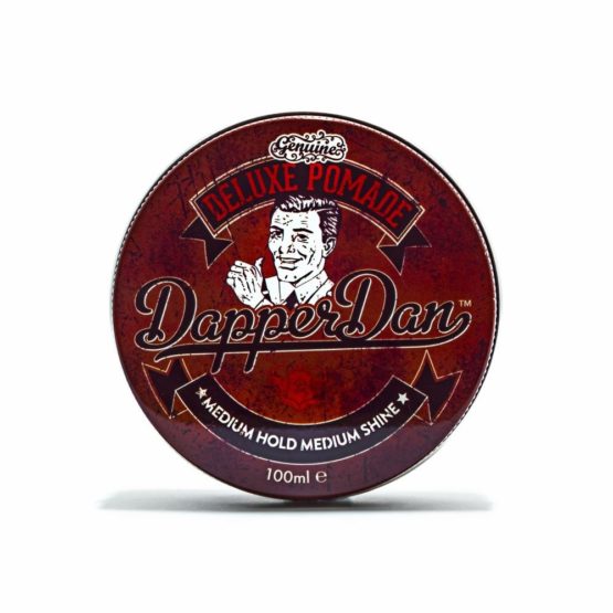 Dapper Dan Deluxe Pomade, Medium Hold Medium Shine, Citrus & Vanilla Fragrance, 1 x 100 ml