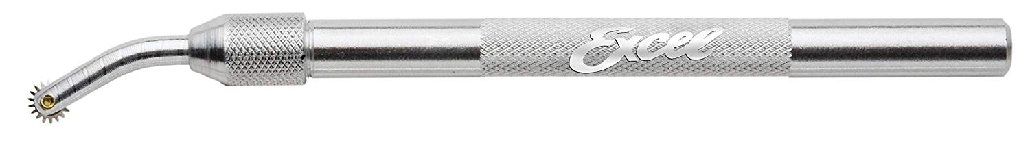 Excel 3 Piece Pounce Wheel Set Carded, Silver, 1/4", 5/16", 7/16" - Image 2