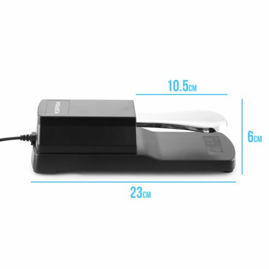 Tiger Universal Sustain Pedal – Piano Style Action for Keyboards, Digital Pianos and Synths - Image 3