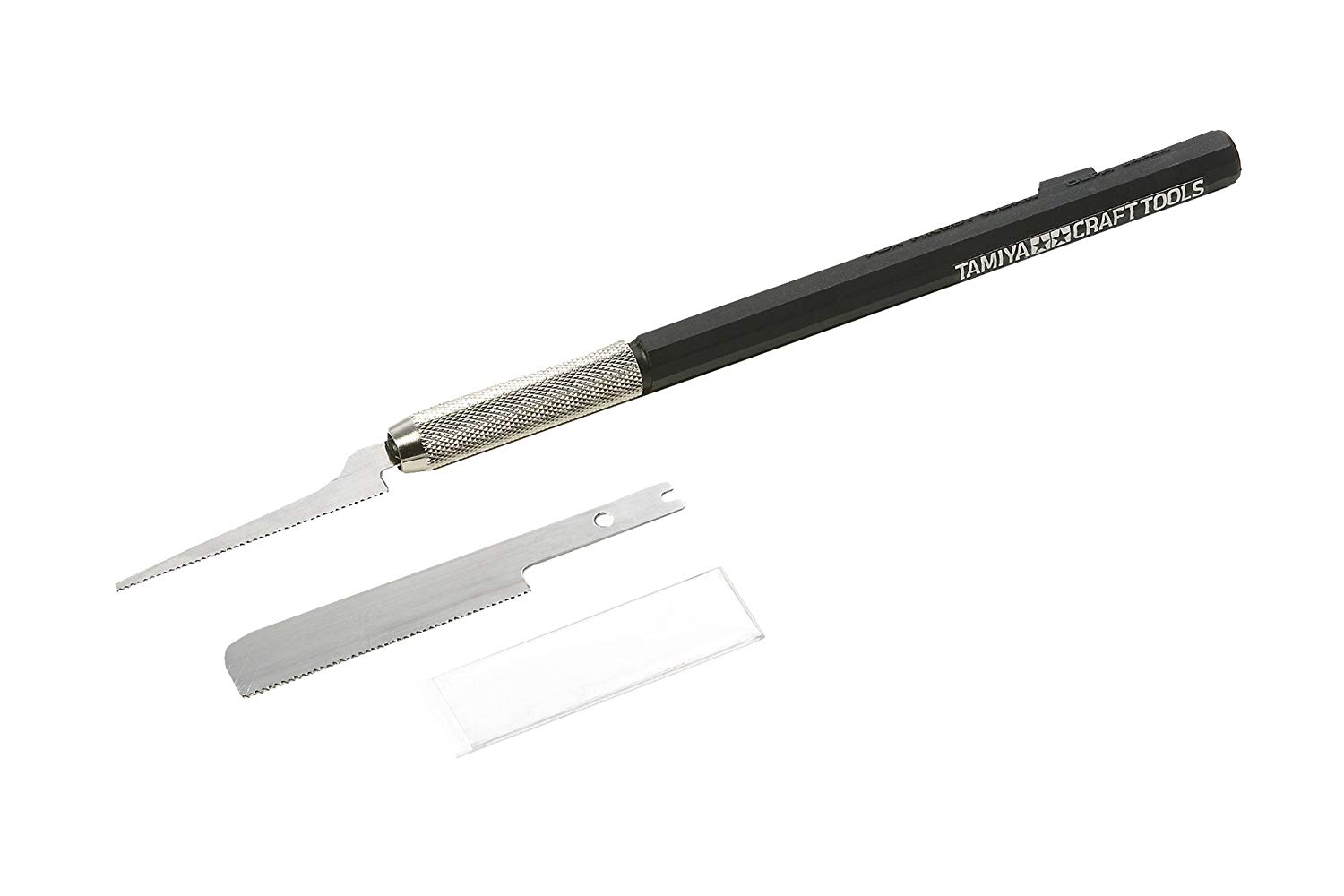 Tamiya 74111 Fine Craft Handsaw with Handle, Black, Small