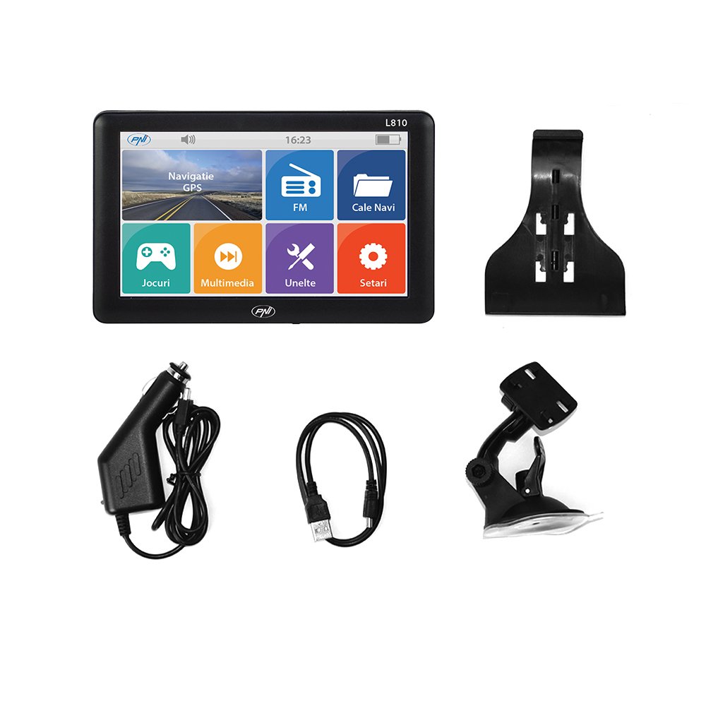 7" GPS Navigation System PNI L810 7 inch, 800 MHz, 256M DDR, 8GB compatible with any Full European map, no map preinstalled - Image 3