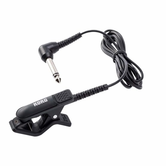 KORG CM-300-BK Improved Design Contact Microphone for Clip-Type Tuners - Black