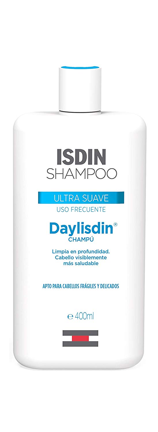 ISDIN Daylisdin Ultra Gentle Shampoo (400ml), White, 454 g (Pack of 1)