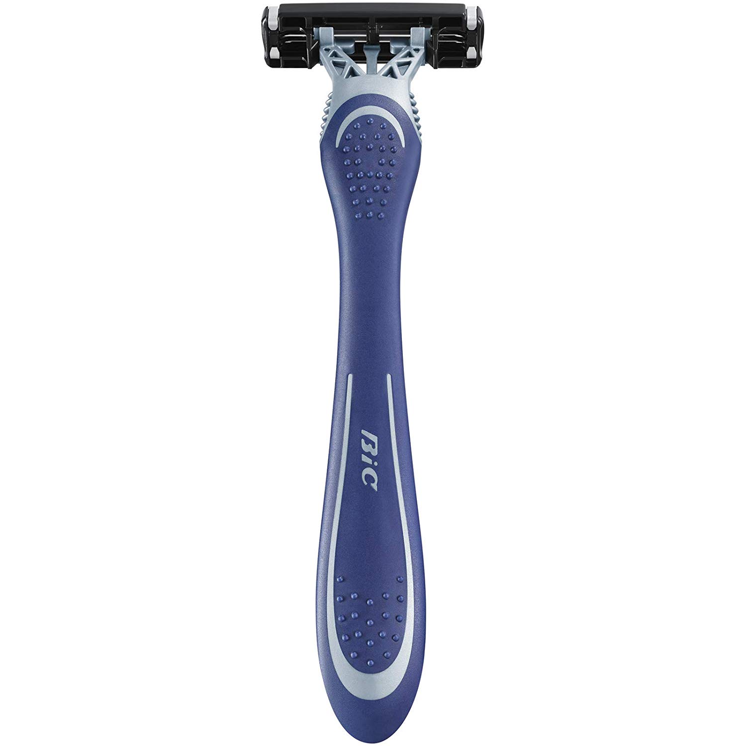 BIC Flex 3 Blade Mens Disposable Razor, 3 Count (Pack of 3), Multicolor - Image 2