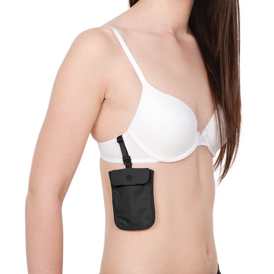 Pacsafe Coversafe S Neck Pouche, 11 cm, Black - Image 3
