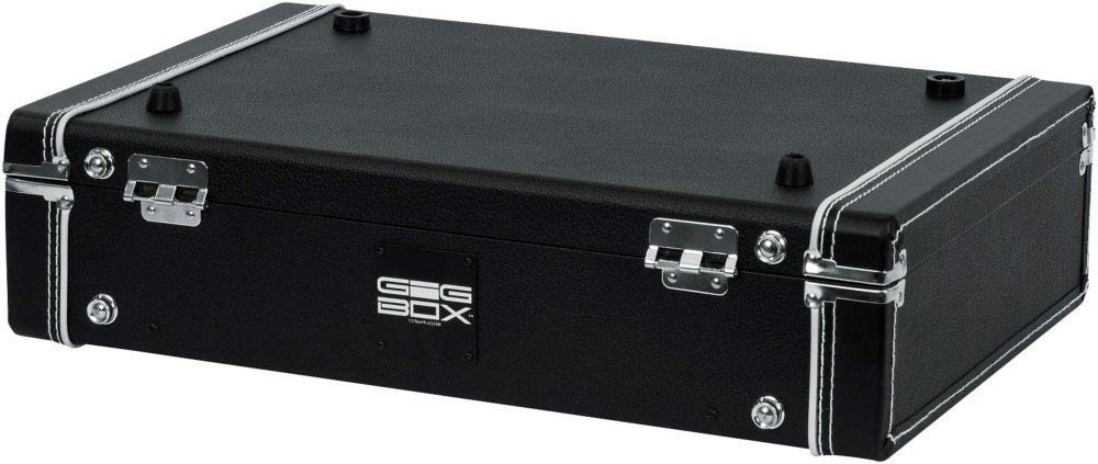 Gator GW-GIGBOXJR Gig-Box Jr. Pedal Board/Guitar Stand Case, Black, 54.6 x 36.8 cm - Image 2