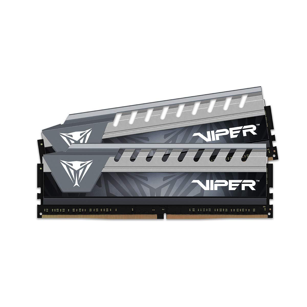 Patriot Viper Elite Series DDR4 8GB (2x4GB) 2666MHz PC4-21300 Dual Channel Kit (Black/Grey) PVE48G266C6KGY - Image 2