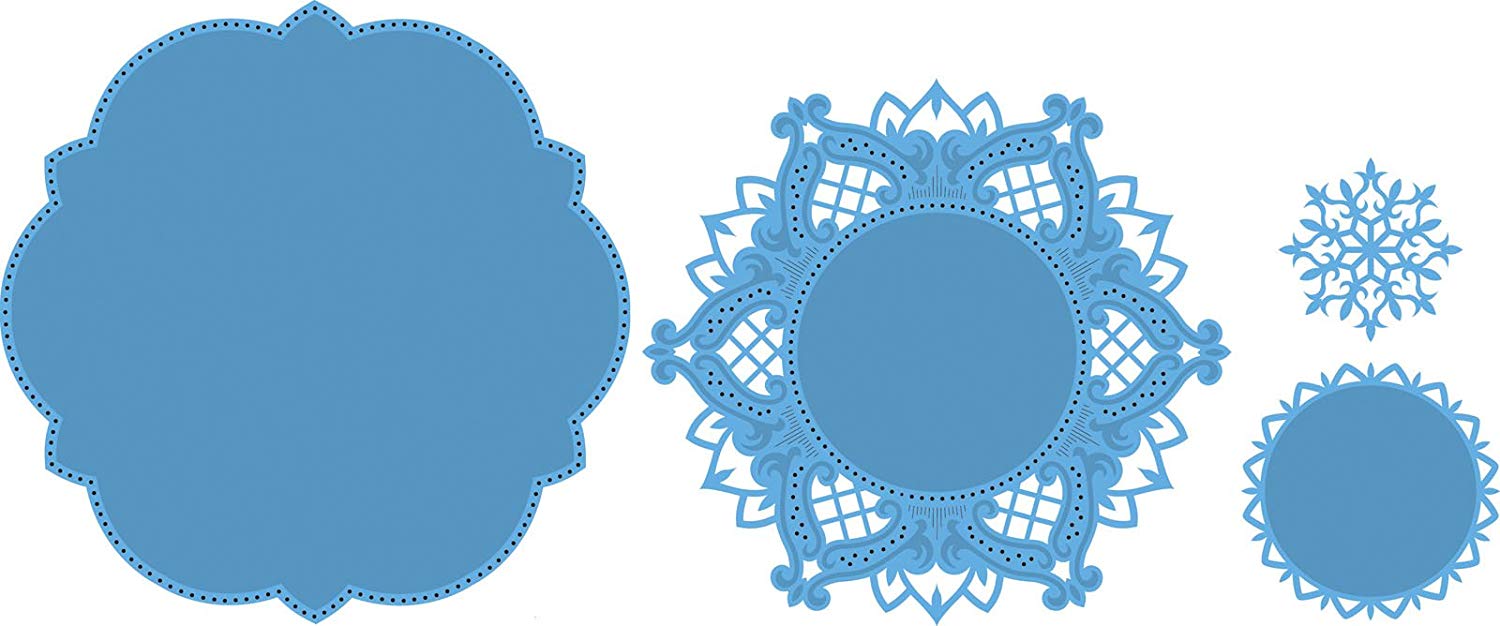 Marianne Design Creatables Dies-Anja's Circle, Up to 5-inch, Transparent