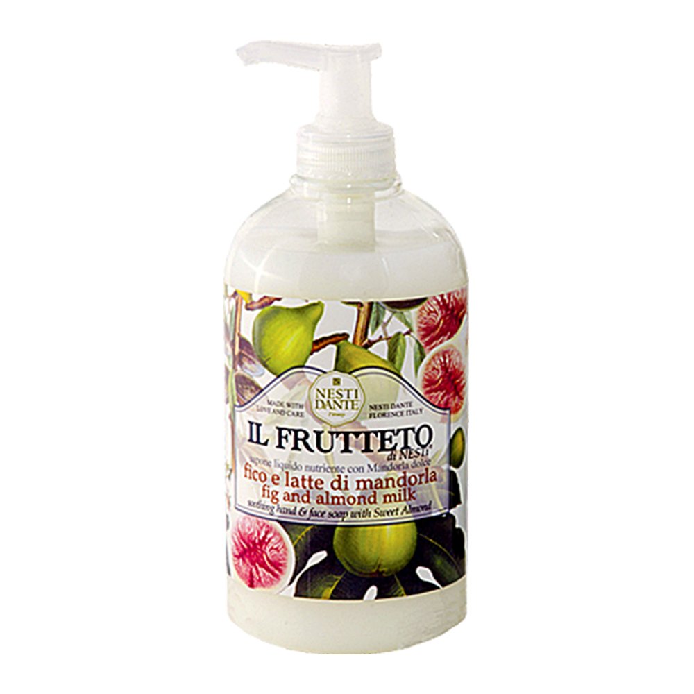 NESTI DANTE Il Frutteto Fig and Almond Milk, Liquid Soap 500 ml, 500 ml (Pack of 1)