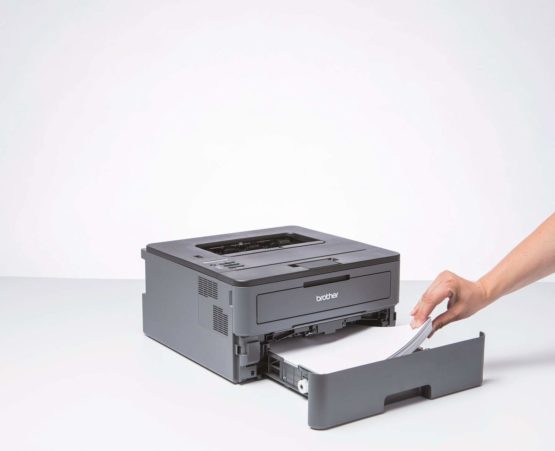 Brother HL-L2375DW Mono Laser Printer - Single Function, Wireless/USB 2.0, 2 Sided Printing, A4 Printer, Small Office/Home Office Printer, Dark Grey/Black - Image 4