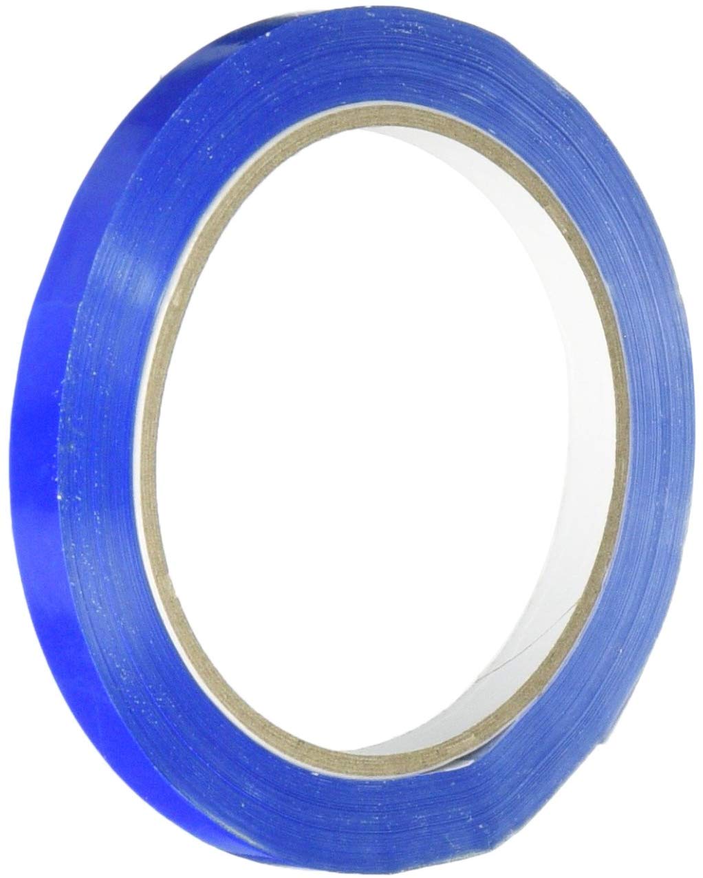 LSM 221507 9 mm x 66 m PVC Bag Neck Tape - Blue (Pack of 6)