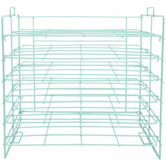 We R Memory Keepers Desktop Storage-Paper Rack, Metal, Blue, 36.5 x 36.5 x 5.1 cm - Image 3