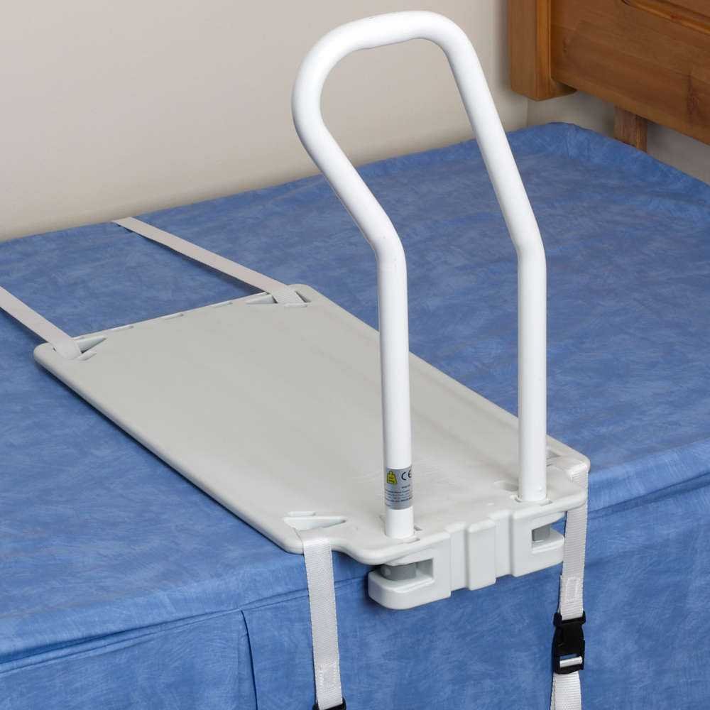 Performance Health Two-in-One Bed Rail for Divan and Slatted Beds (Eligible for VAT relief in the UK), White