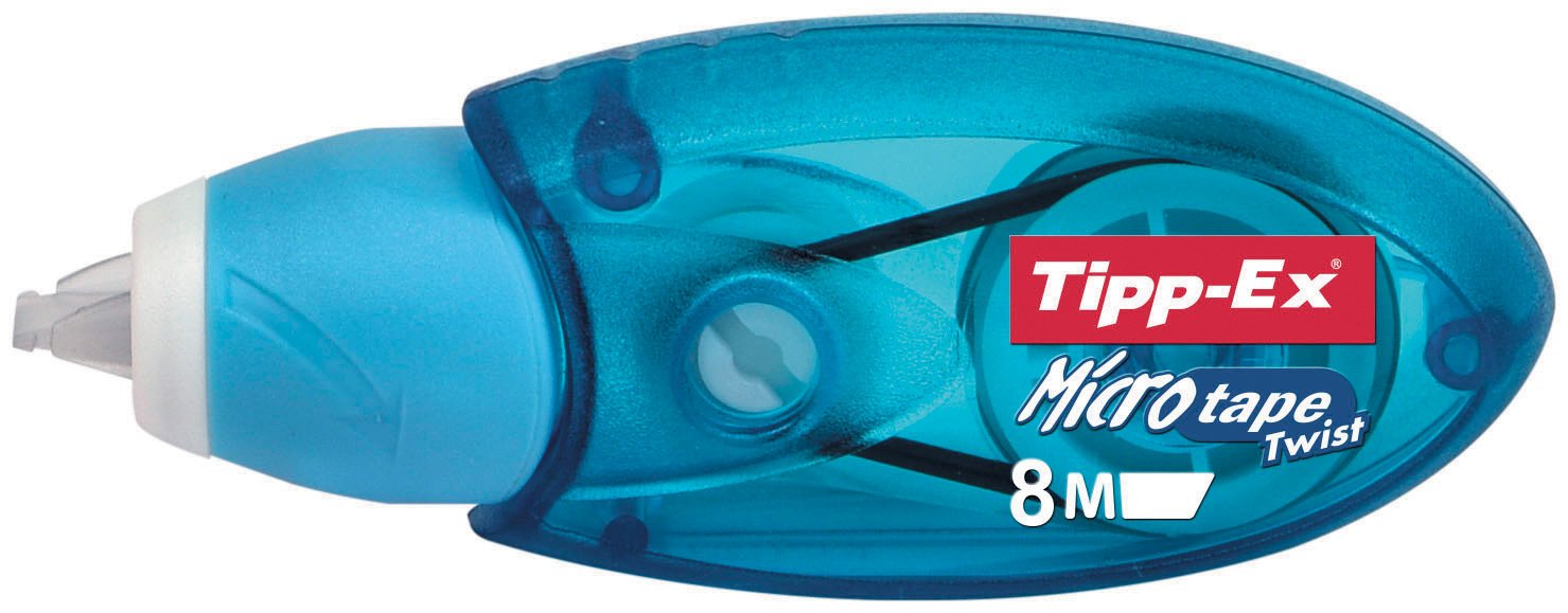 BIC Tipp-Ex Microtape Twist Correction Tape, 8m x 5mm, white - Image 4