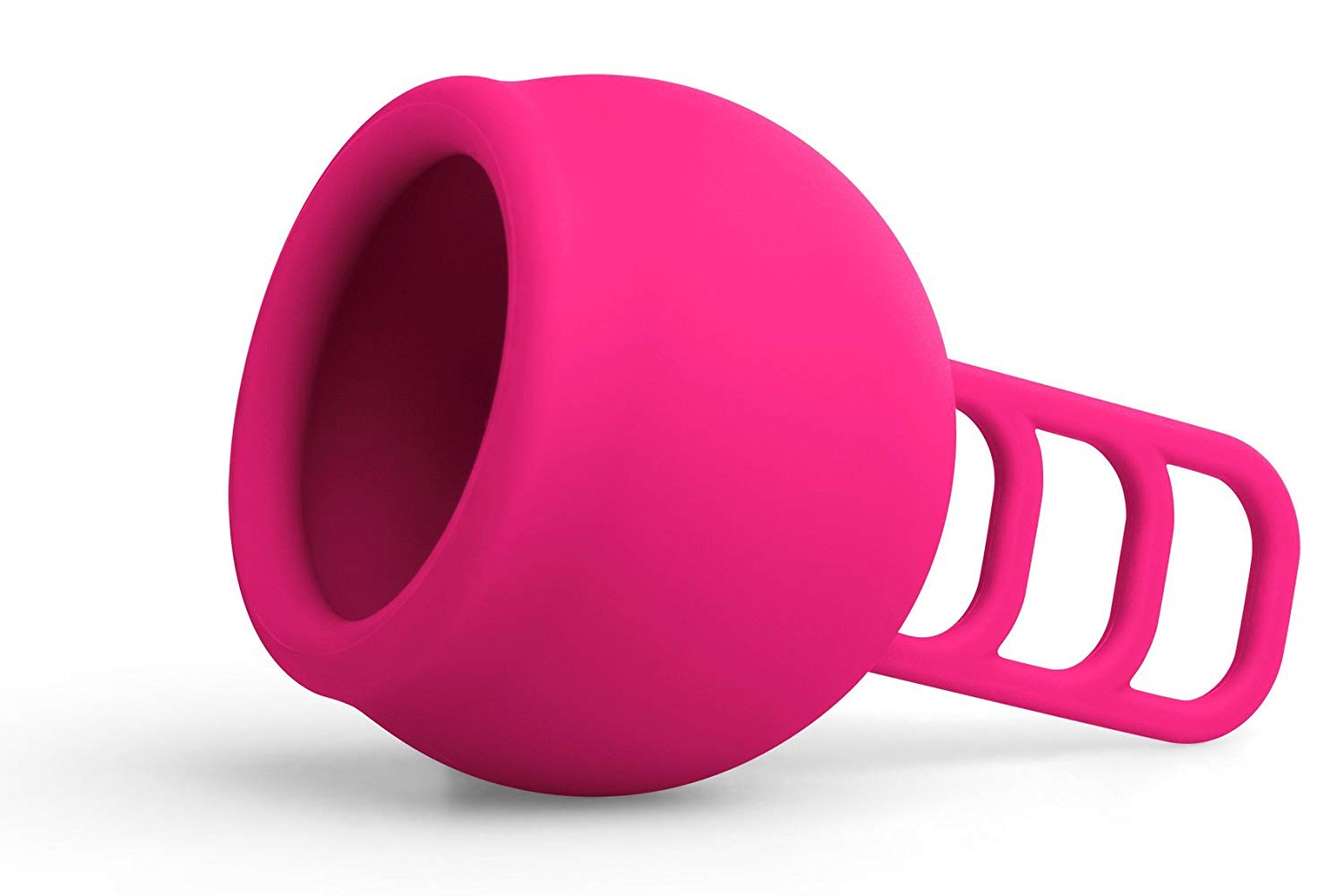 Merula Menstrual Cup Strawberry (Pink) "one Size" - Made of Medical-Grade Silicon - Image 2