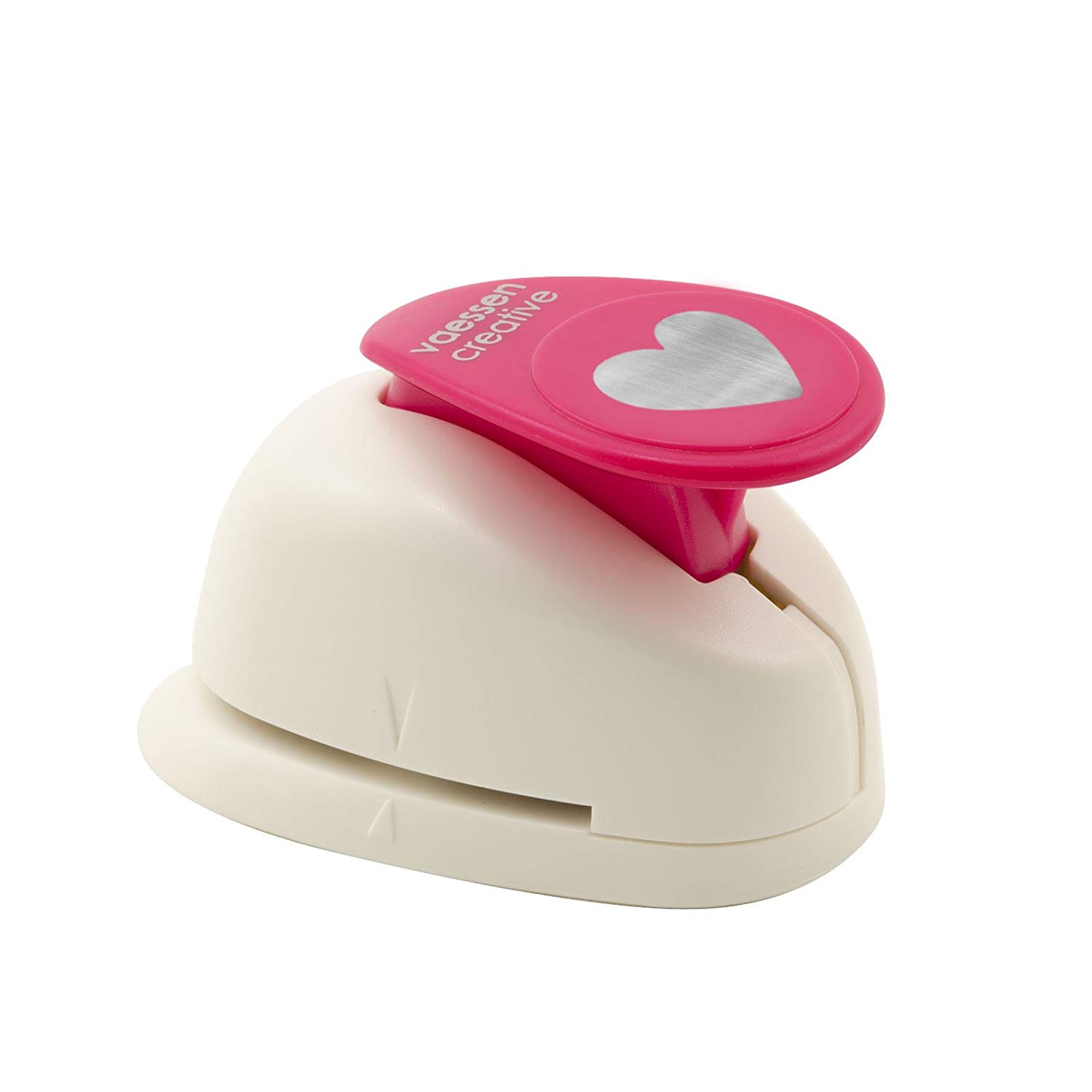 Vaessen Creative Craft Paper Punch - Heart - 2,1 x 2,5 cm - Circle Cutter for Crafting and Card Making, Multi-colour - Image 2