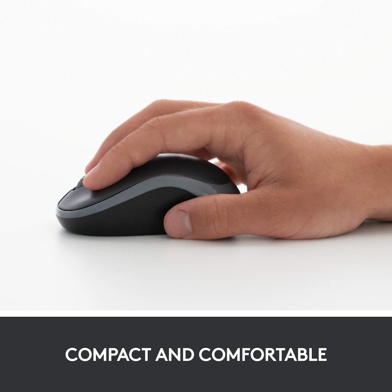 Logitech M185 Wireless Mouse, 2.4GHz With USB Mini Receiver, 12-Month Battery Life, 1000 DPI Optical Tracking, Ambidextrous - Image 2