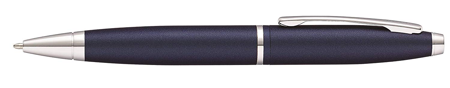CROSS Calais Refillable Twist-Action Metal Ballpoint Pen with Chrome Appointments, Medium Ballpoint - Image 2
