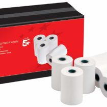 5 Star Thermal Printer Rolls for Printing Calculator 57x40x12.7mm [Pack of 20]
