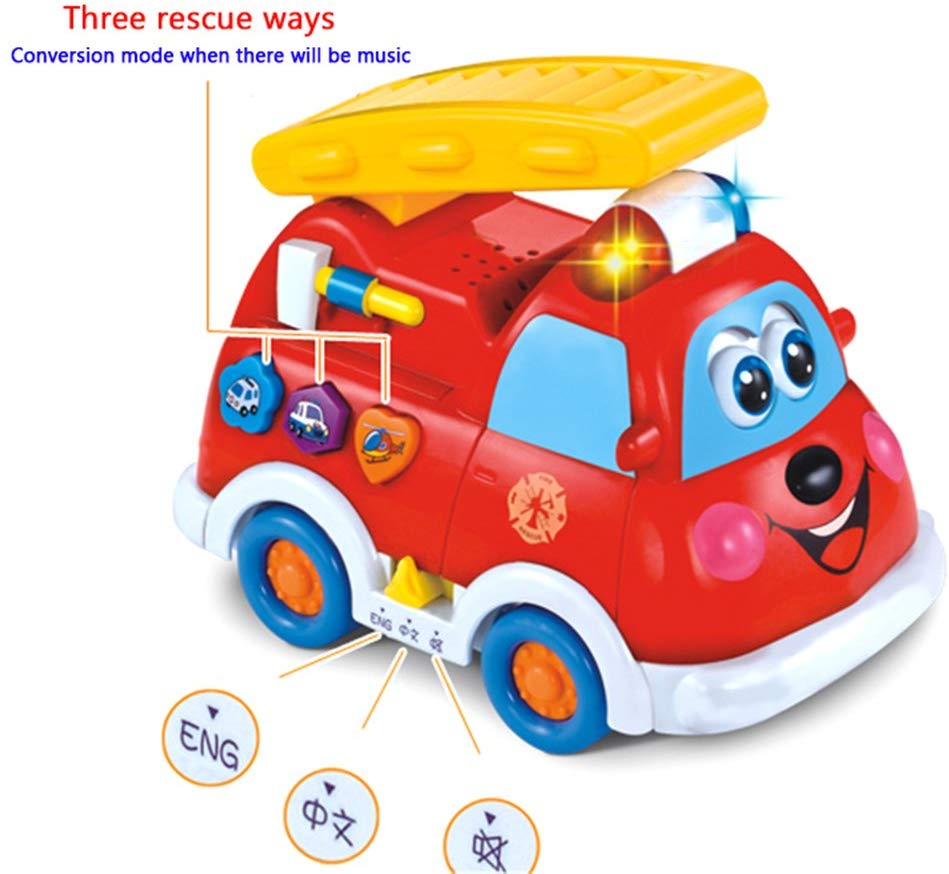 eastsun Baby Fire Truck Learning Toys For 1 Year Old BigaMart