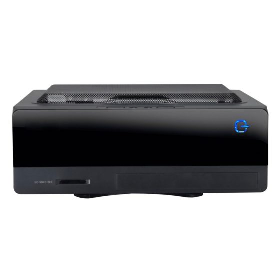 CiT MTX-007B Mini-ITX Case 180W PSU Black Interior VESA Mountable - Image 2