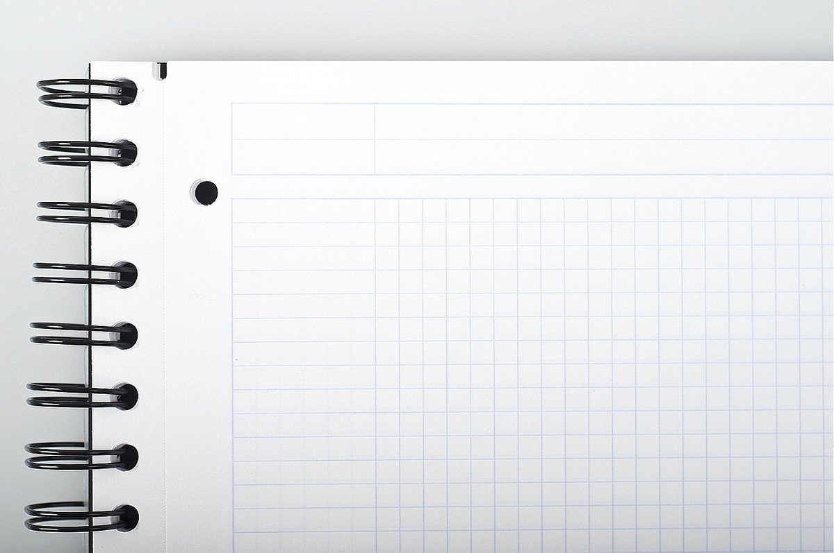 RHODIA 19300C, Spiral Notebook (Full Binding) Black or Orange Notebook, A4+, Small Squares, 160 Detachable Pages - Image 3