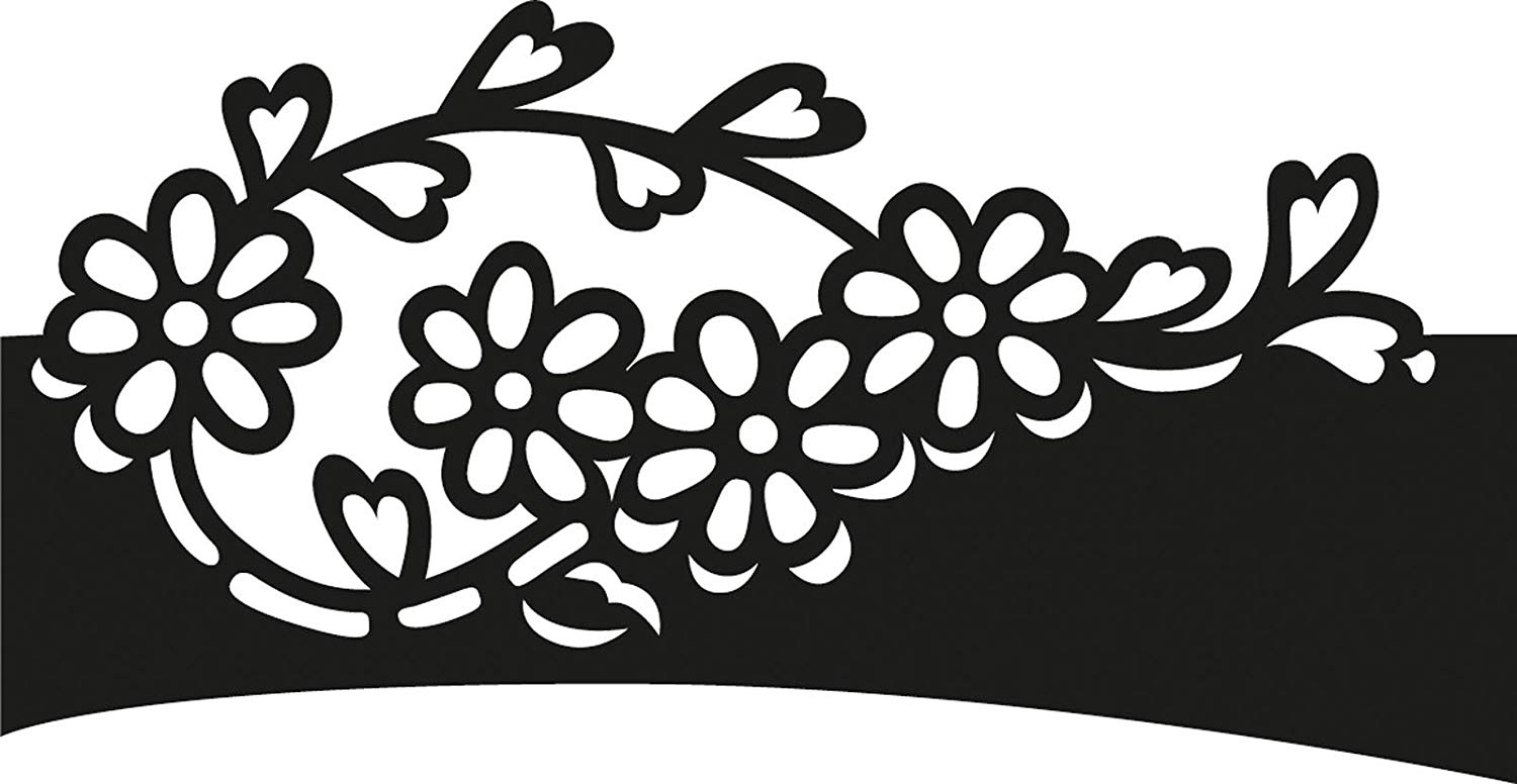 Marianne Design Flowers Craftable Folding Die, Multi-colour