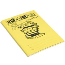 Rhino Stationery A5 Reading Record Book for Children | 40 Pages | Record Template Ruling | Educational Standard Smooth White Paper