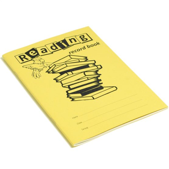 Rhino Stationery A5 Reading Record Book for Children | 40 Pages | Record Template Ruling | Educational Standard Smooth White Paper