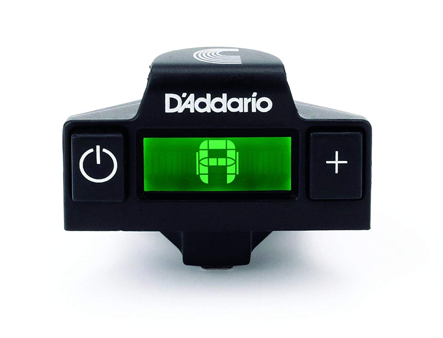 D'Addario Guitar Tuner, NS Micro Guitar Sound Hole Tuner, for Acoustic Guitars Ukuleles, Non Marring Sound Hole Clip