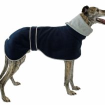 Cosipet Greyhound Polo Coat, 30"/76 cm, Blue