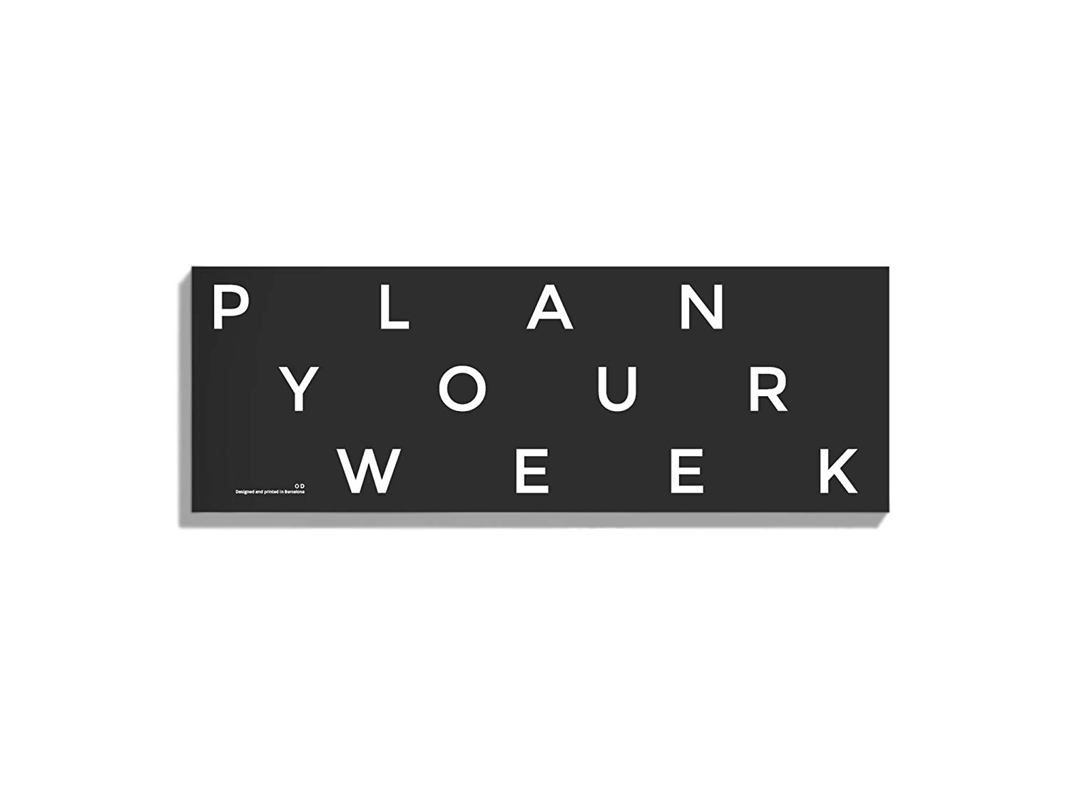 Desk Weekly Planner OCTAGON DESIGN, 400 x 135 mm