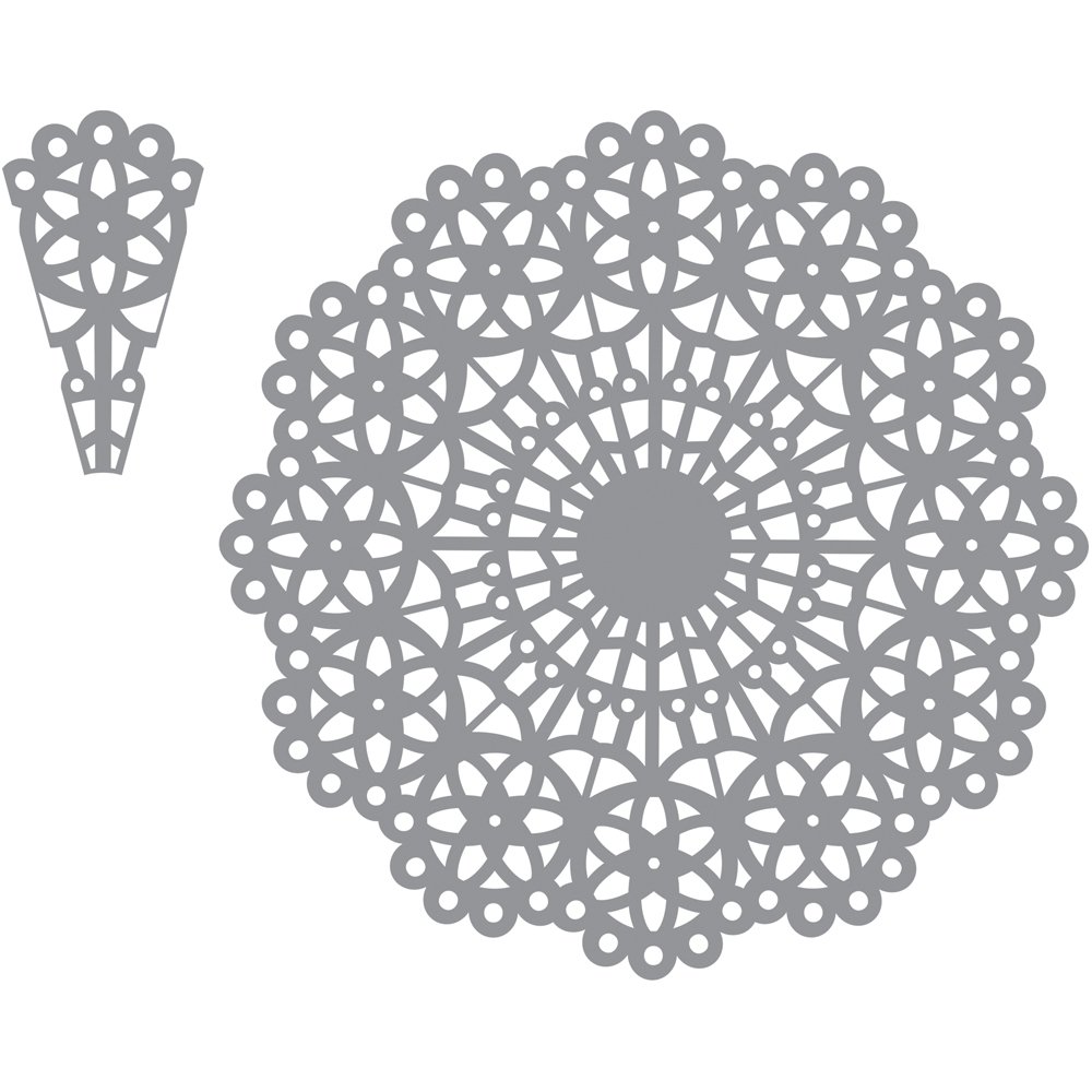 EK Success Punch Starter Set, Multi-Colour, 7.01 x 32.31 x 11.81 cm, Doily Eyelet - Image 3
