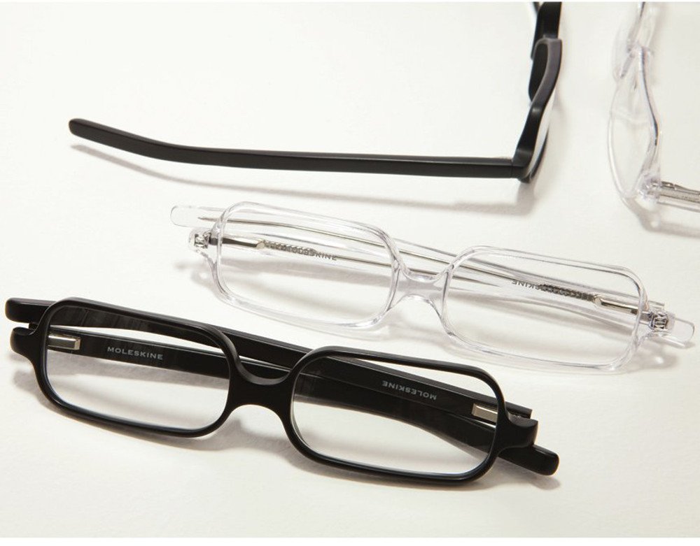 Moleskine Reading Glasses - Transparent Diopter +2.5 - Image 4