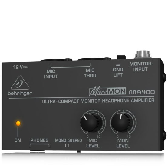 Behringer MICROMON MA400 Monitor Headphone Amplifier