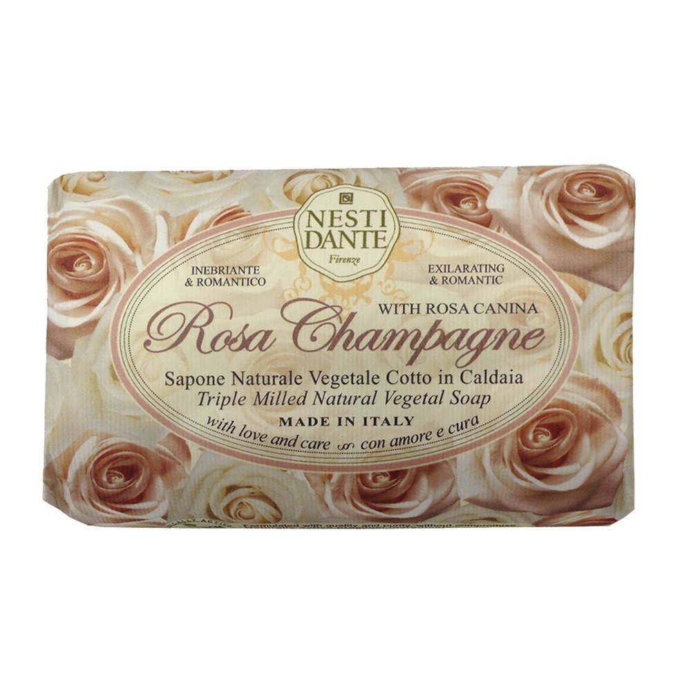 NESTI DANTE Le Rose, Champagne Soap 150 g, 150 g (Pack of 1)